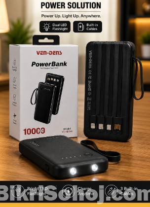 VEN-DENS 10000mAh Power Bank ( Model : VD- PB058)